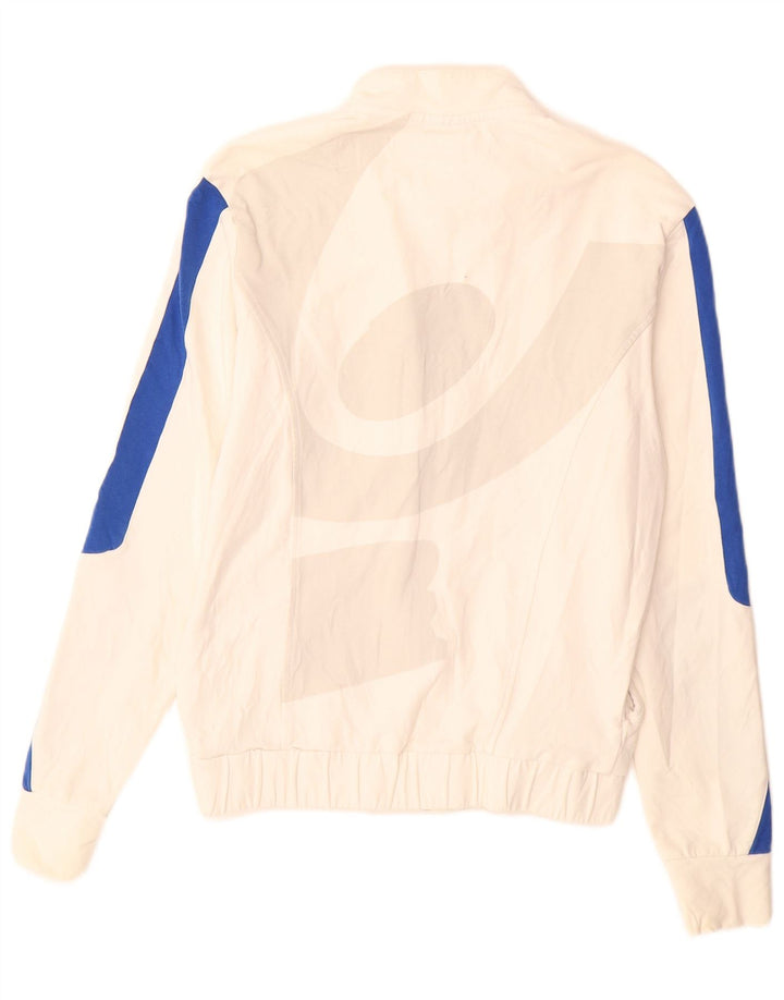 Jachetă de trening pentru femei Freddy IT 46, mare, alb, din bumbac color bloc