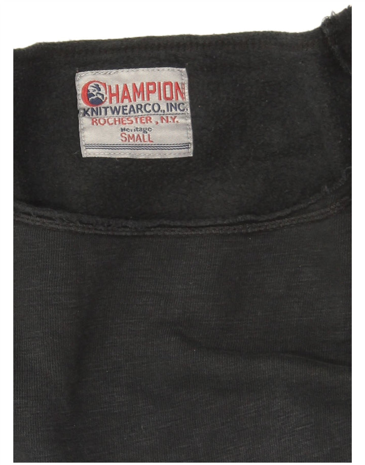 Pulover supradimensionat pentru femei Champion Heritage pentru femei UK 10 Mic Negru