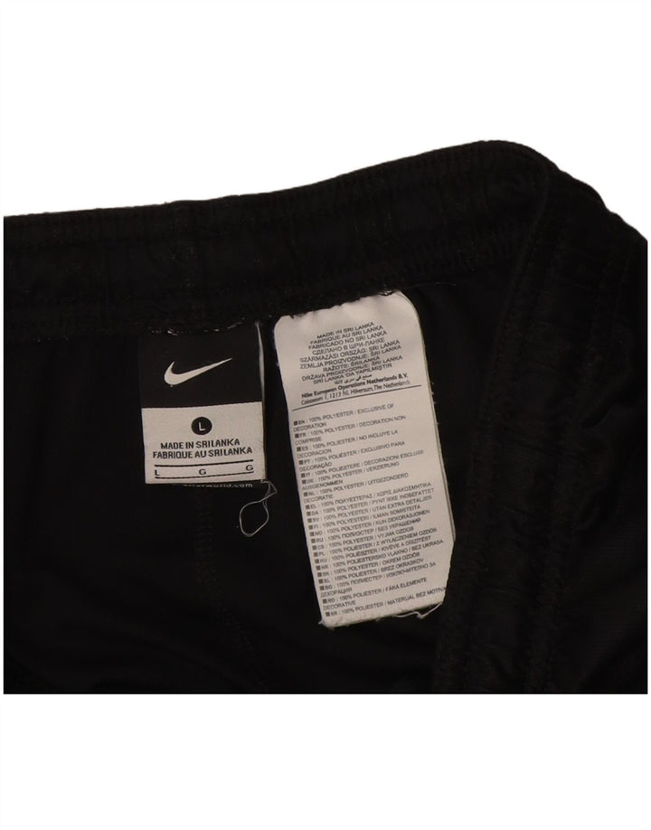 Pantaloni scurți sport Nike pentru bărbați, mari, negru, poliester