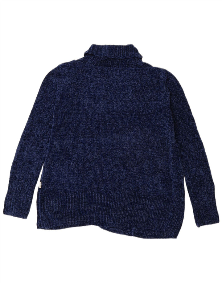 Pulover cardigan deschis supradimensionat pentru femei Orvis UK 10 Mic bleumarin