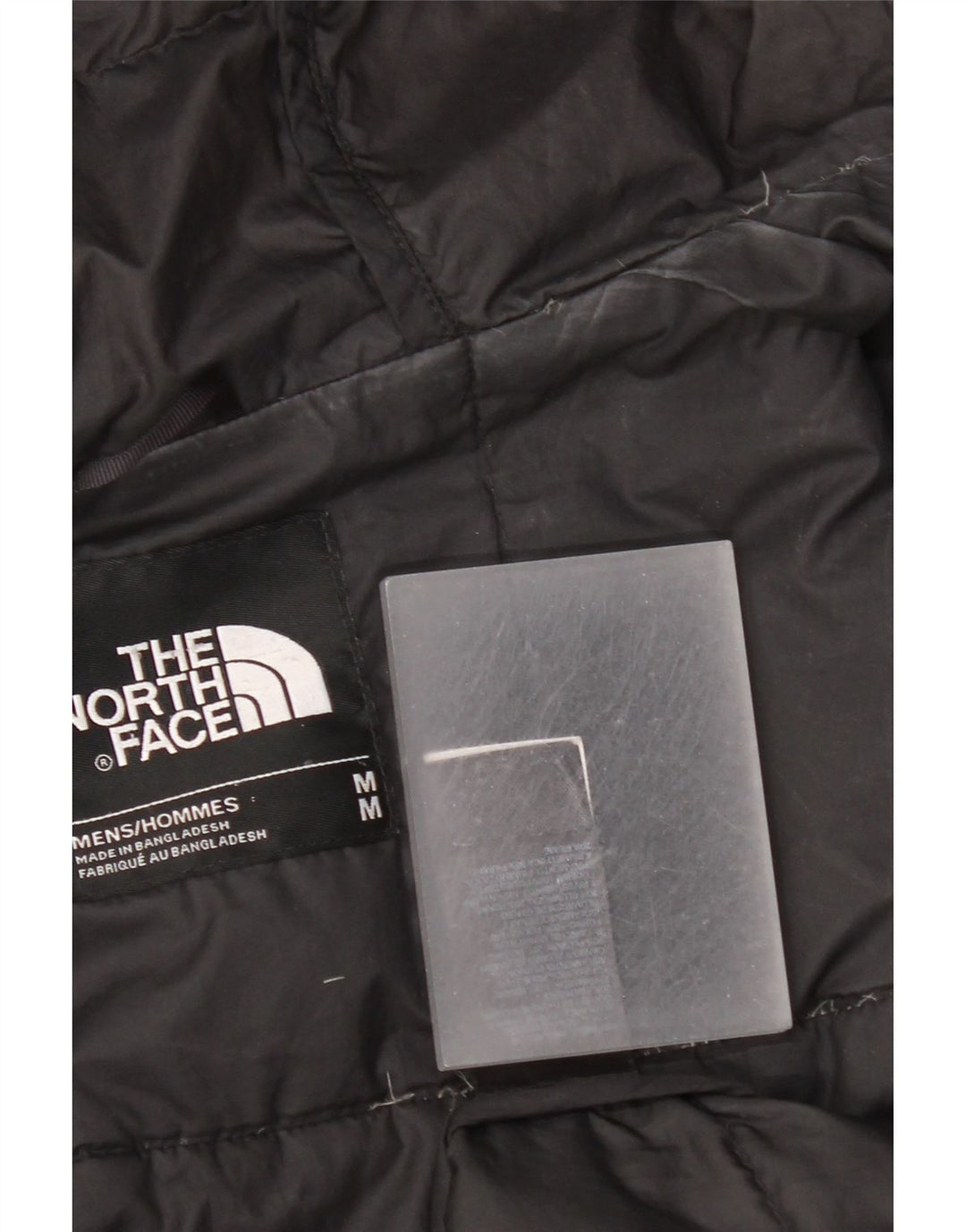 Jachetă căptușită cu glugă The North Face pentru bărbați UK 38 Poliester mediu negru