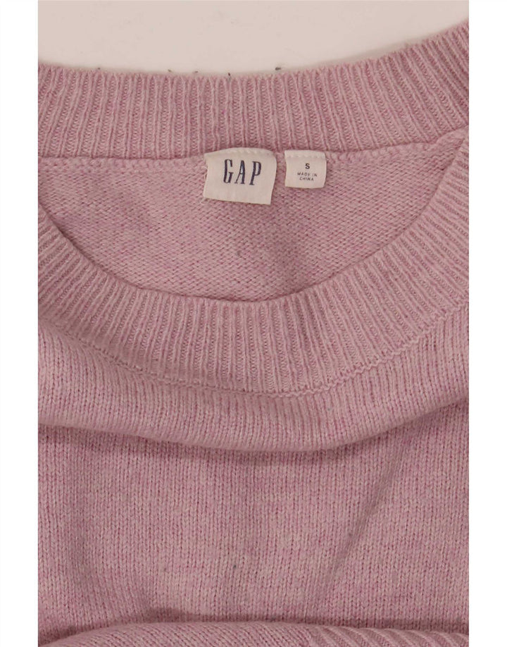 Pulover supradimensionat pentru femei Gap cu gâtul turnat, UK 10, roz mic