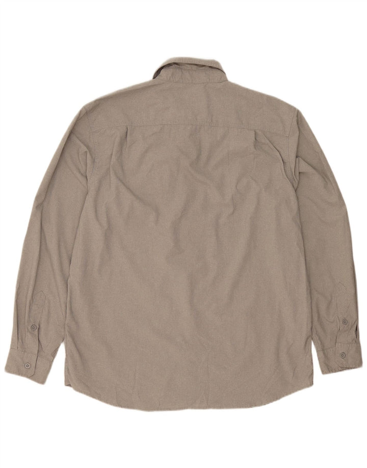 Cămașă Carhartt pentru bărbați, cu o formă relaxată, mare, gri, poliester