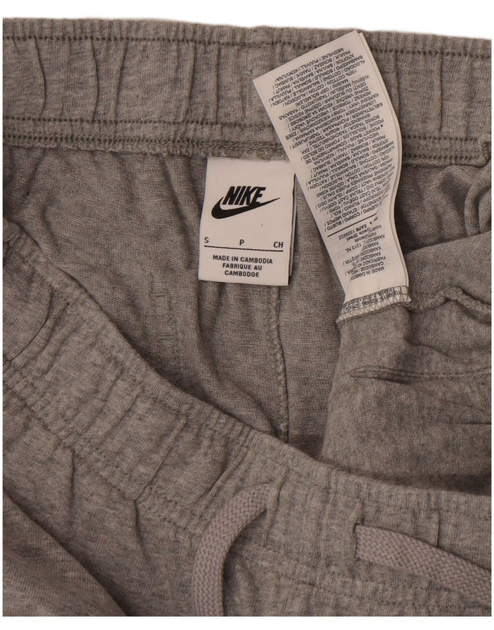 Pantaloni scurți sport Nike pentru bărbați, bumbac, gri mici