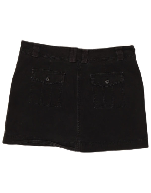 Pantaloni scurti chino DOCKERS pentru femei US 8 Medium W34 bumbac negru
