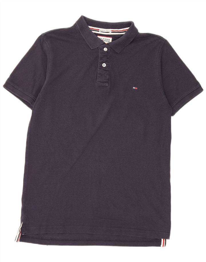 Tricou polo Tommy Hilfiger pentru bărbați, mediu bleumarin