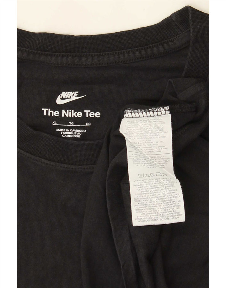 Tricou pentru bărbați Nike Top XL Bumbac negru