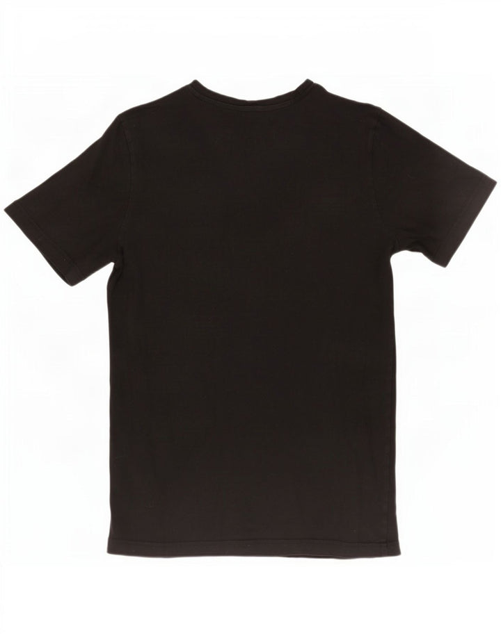 Tricou grafic Puma pentru bărbați Top mediu negru bumbac