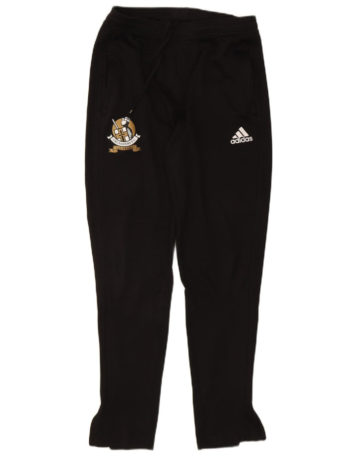 ADIDAS Mens Crusaders Graphic Tracksuit Trousers Medium  Black Polyester