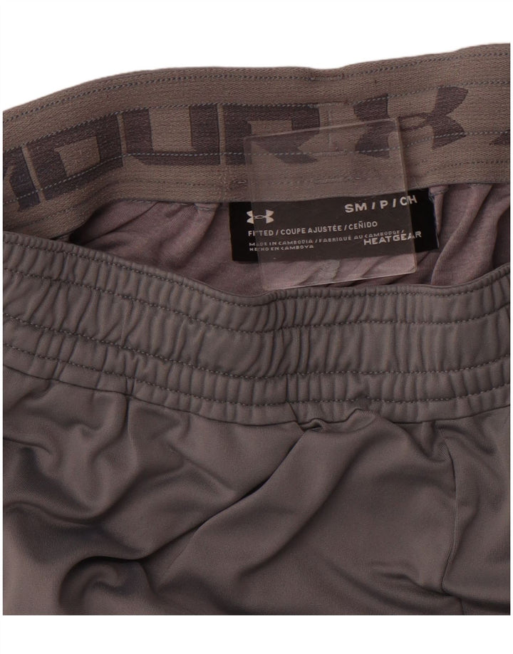 Pantaloni scurți sport pentru bărbați UNDER ARMOUR Heat Gear, mici, gri