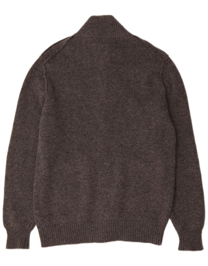 Pulover cardigan pentru bărbați Playlife XL Lână gri