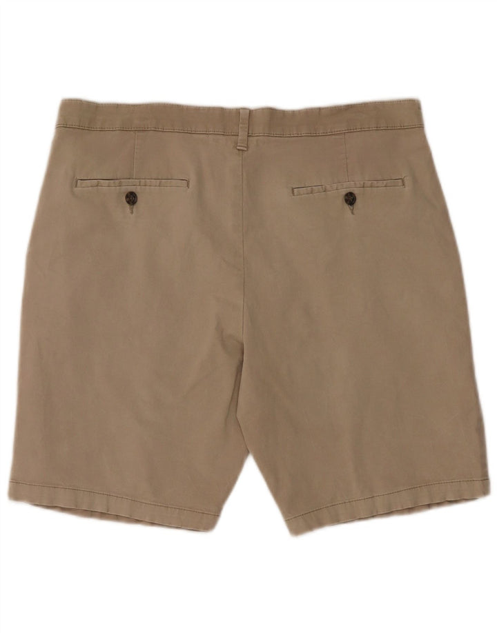 Pantaloni scurți chino pentru bărbați Marks & Spencer W36, mari, bej, bumbac