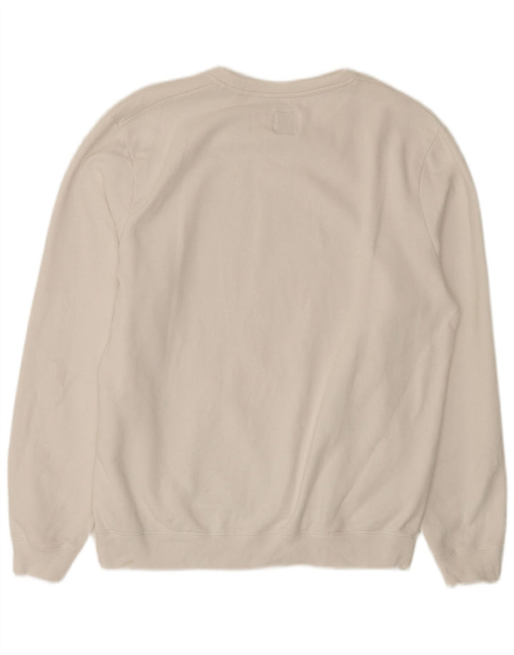 Pulover Jack Wills pentru bărbați, XL, bumbac alb