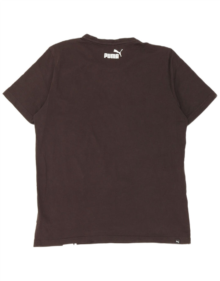 Tricou pentru bărbați Puma Top mare, negru, color block, bumbac