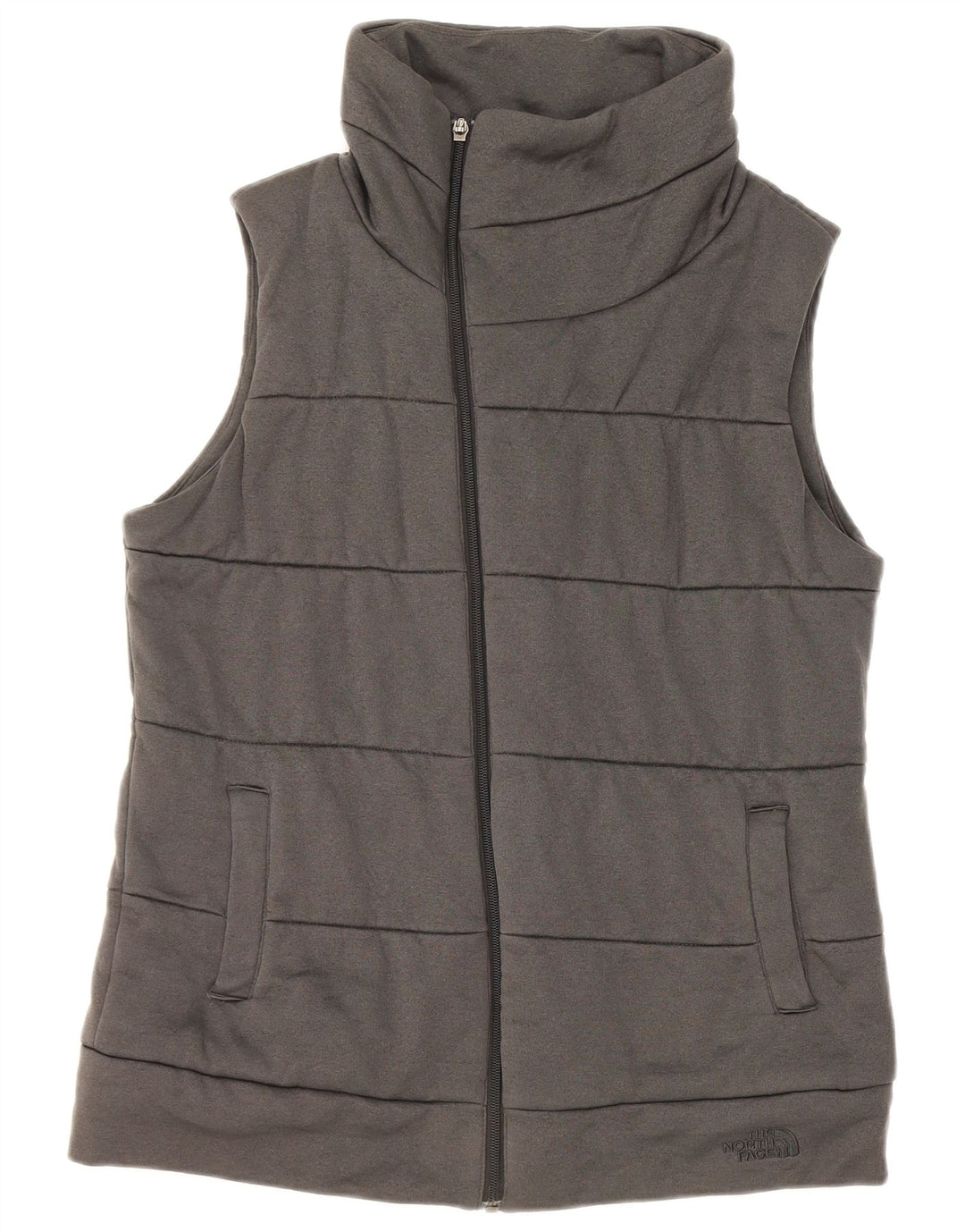 Gilet căptușit pentru femei The North Face UK 16 Large Gri Poliester