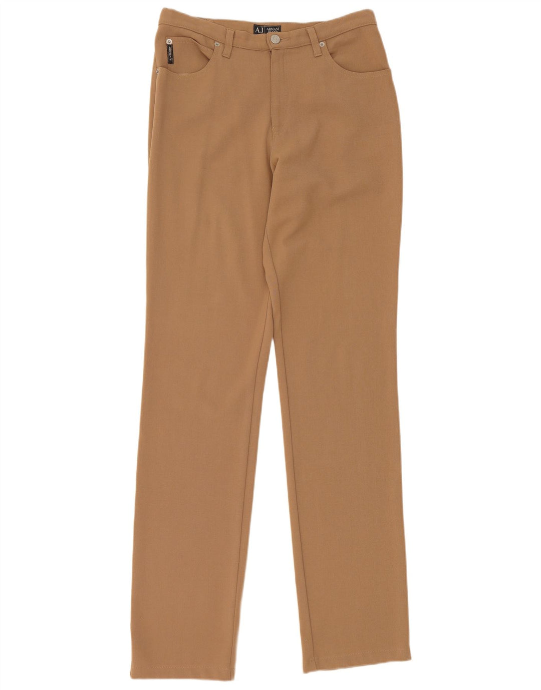 Pantaloni casual slim pentru femei Armani L30 L34 Maro Poliester