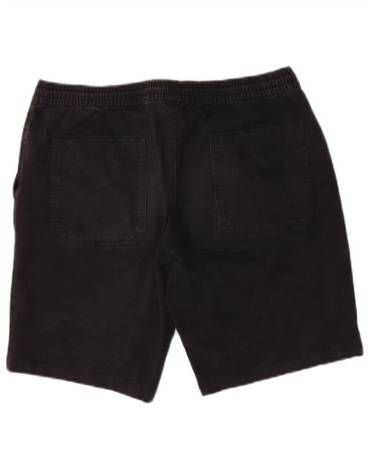 Pantaloni scurți chino pentru bărbați Marks & Spencer W36, bumbac negru mare