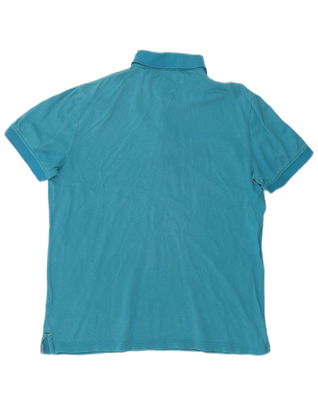 TOMMY HILFIGER Tricou polo personalizat pentru bărbați, albastru mediu