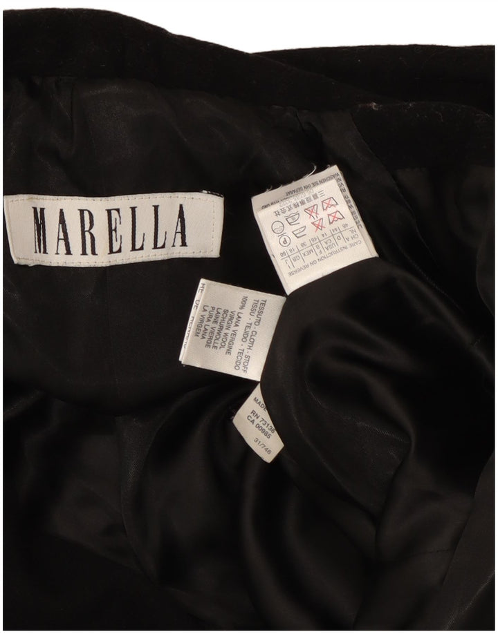 Palton pentru femei Marella UK 18 XL Lână neagră