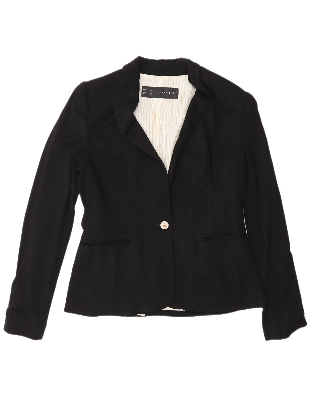 Sacou blazer pentru femei Zara UK 18 XL Negru