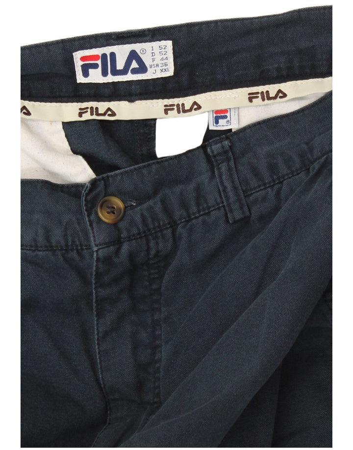 Pantaloni scurți cargo FILA pentru bărbați IT 52 XL W36 bleumarin
