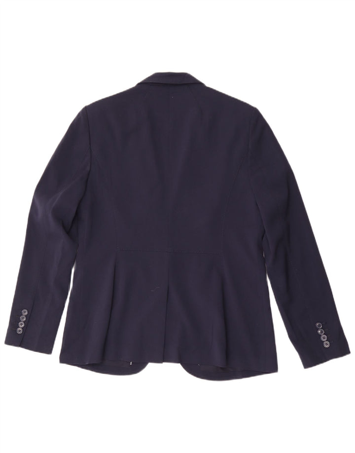 Jachetă pentru femei Marks & Spencer cu 1 nasture, mare, bleumarin, UK 14