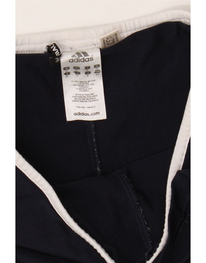 Pantaloni adidas Climalite pentru femei UK 10 Small W28 Navy Blue Marine
