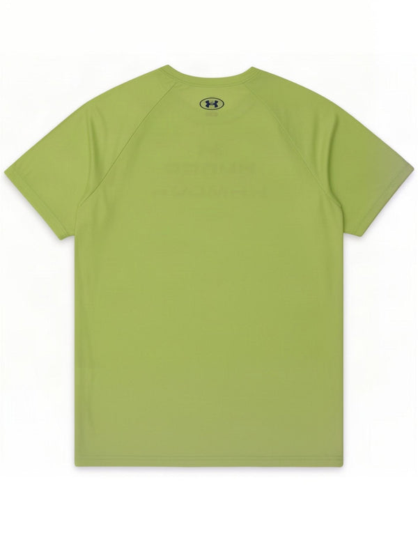 Tricou grafic pentru băieți Under Armour Top 13-14 ani XL Poliester verde
