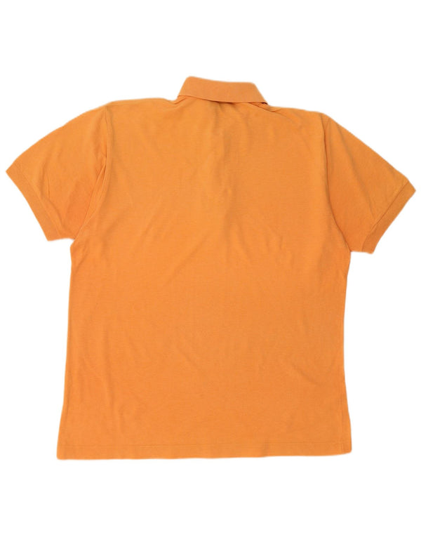 SERGIO TACCHINI Mens Polo Shirt Large Orange
