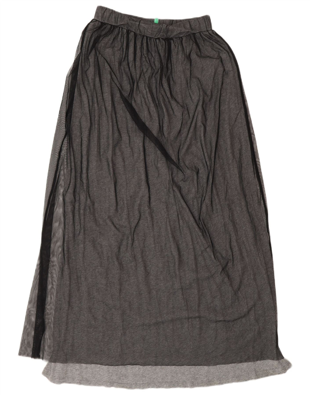 Fusta Maxi Femei Benetton XS W25 Gri Poliamidă