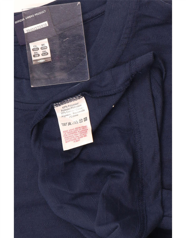 UMBRO Tricou Bărbați Top 2XL Bumbac Bleumarin