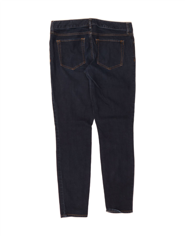EDDIE BAUER Womens Slightly Curvy Slim Jeans US 6 Medium W30 L29 Navy Blue Vintage Eddie Bauer and Second-Hand Eddie Bauer from Messina Hembry 
