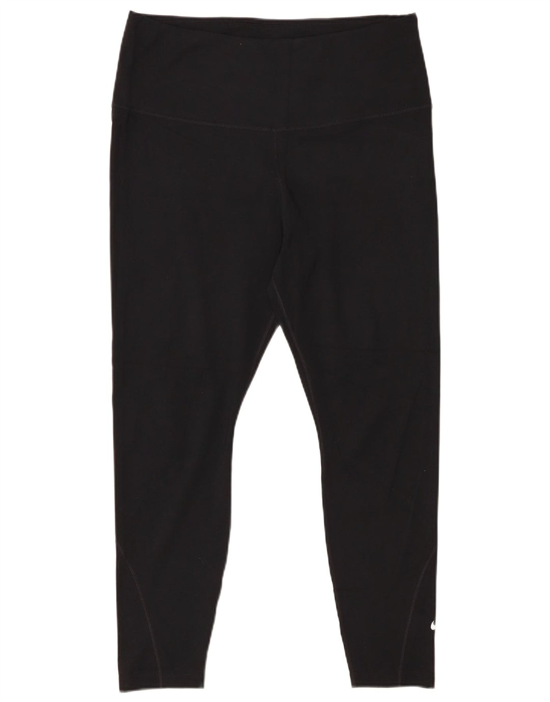 Leggings crop Dri Fit NIKE pentru femei UK 18 XL poliester negru