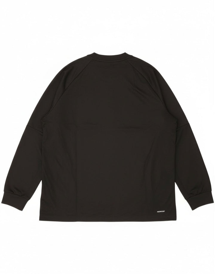 Jachetă pentru trening Adidas Aeroready pentru bărbați, poliester negru 2XL