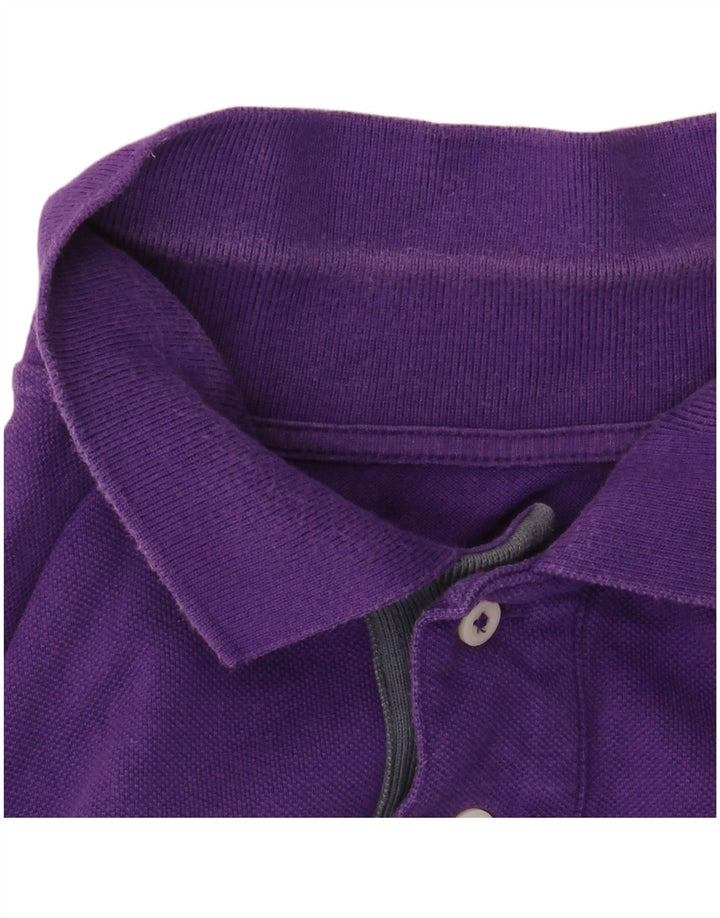 Tricou polo NIKE pentru bărbați Marea Britanie 42/44 Bumbac violet mare