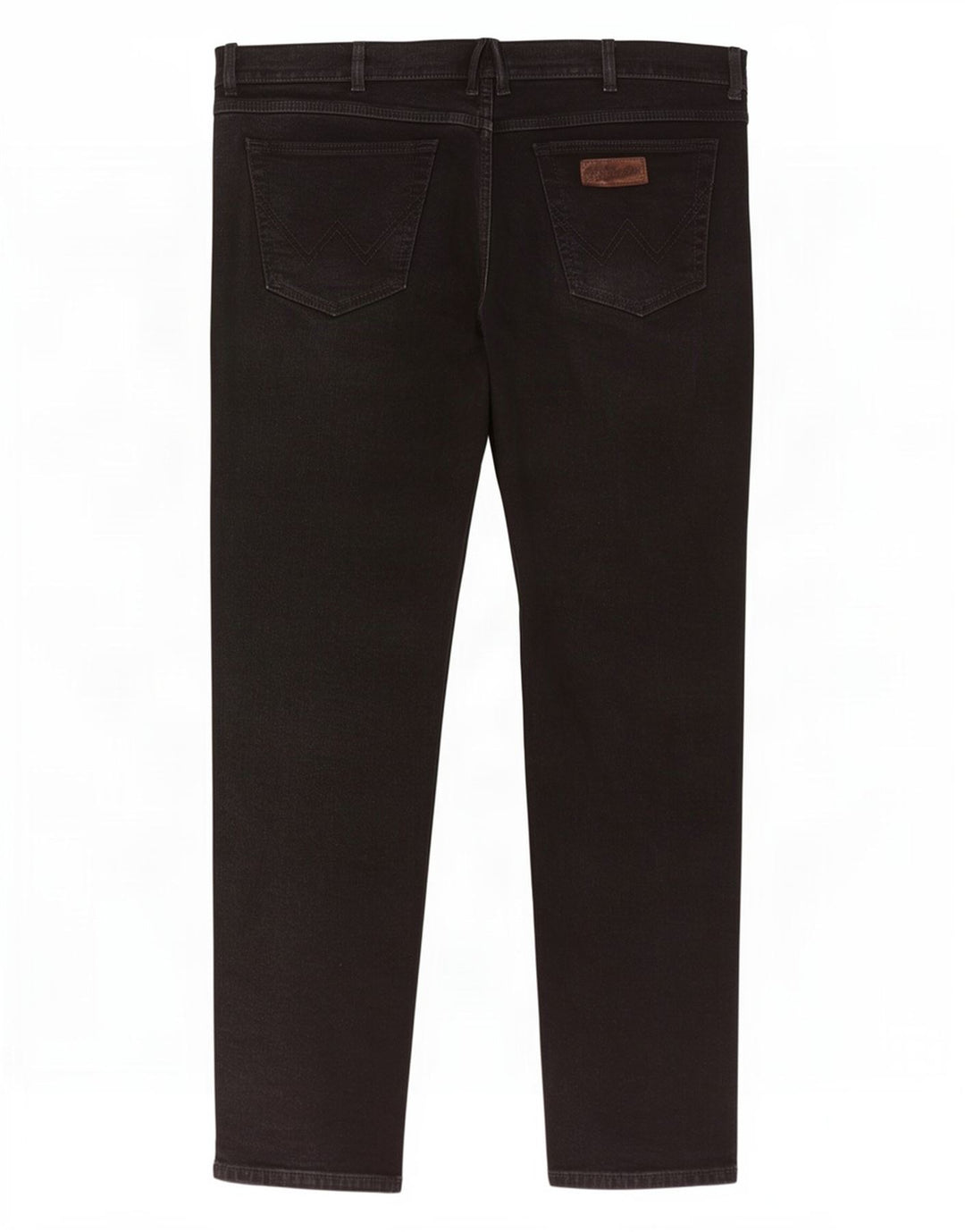 Blugi drepte stretch pentru bărbați Wrangler Texas W40 L32 bumbac negru