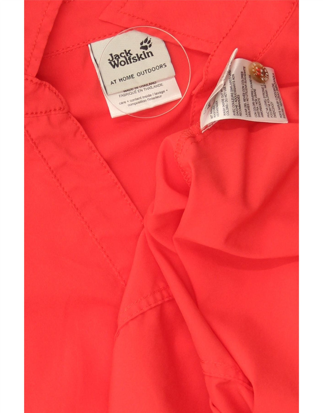 Rochie Jack Wolfskin pentru femei, fără mâneci, poliester roșu mare UK 16