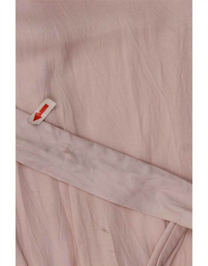 Rochie Wrap pentru femei Zara UK 10 Small Pink Viscose