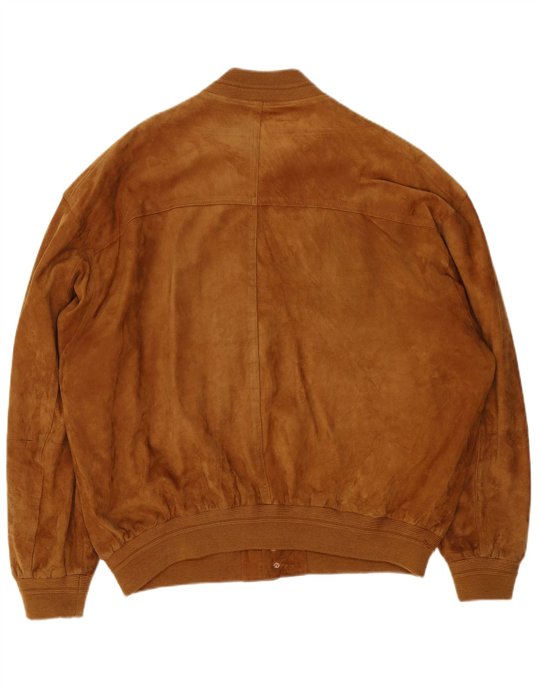Jachetă bomber din piele intoarsa pentru barbati James Dillon UK 44 2XL piele maro