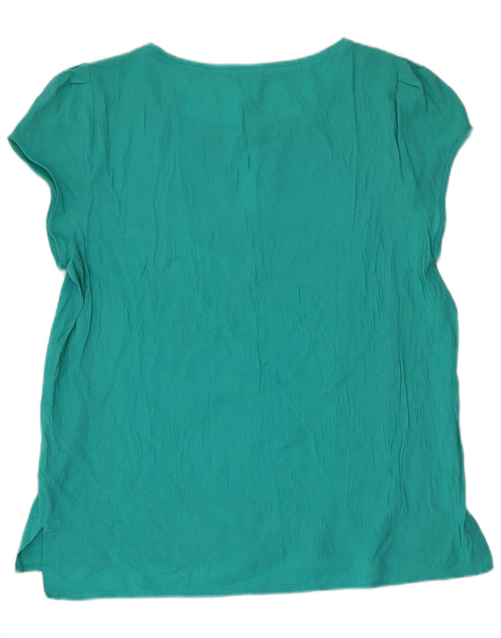 Bluză pentru femei Zara UK 18 XL Turcoaz