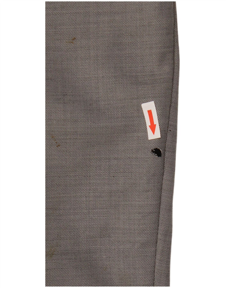 Marks & Spencer Pantaloni de costum conici pentru bărbați L44 L31 Lână gri
