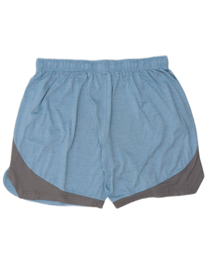 Pantaloni scurți sport pentru bărbați RUSSELL ATHLETIC XL, albastru, poliester color bloc