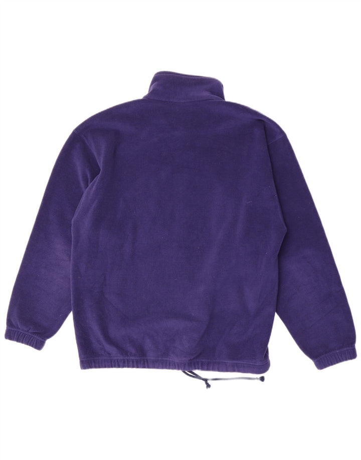 Pulover pentru bărbați Sergio Tacchini, cu fermoar și gât, mov