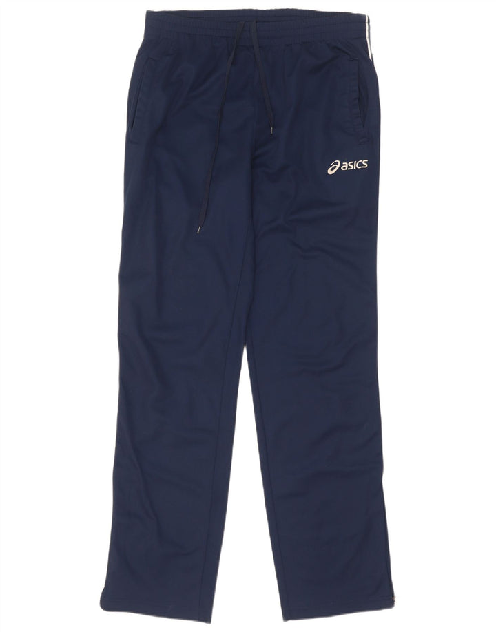 Pantaloni de trening Asics pentru bărbați, mari, bleumarin, poliester