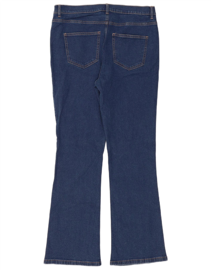 Marks & Spencer Blugi Bootcut Regular Slim pentru femei UK 14 Large W34 L30 Blue