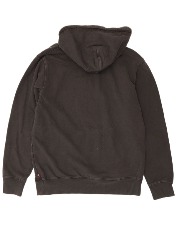 Pulover Levi's Standard Graphic pentru bărbați, bumbac mediu negru