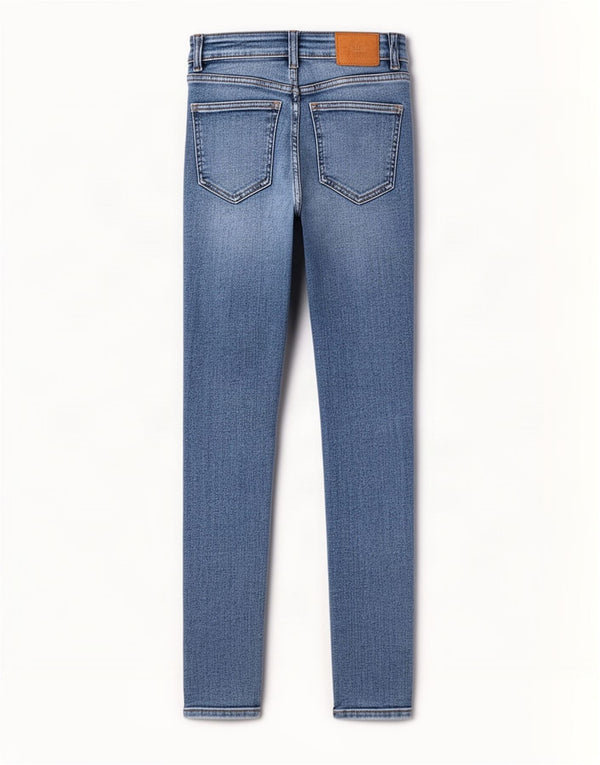 Blugi skinny dama Zara EU 34 2XS L24 L28 Bumbac albastru