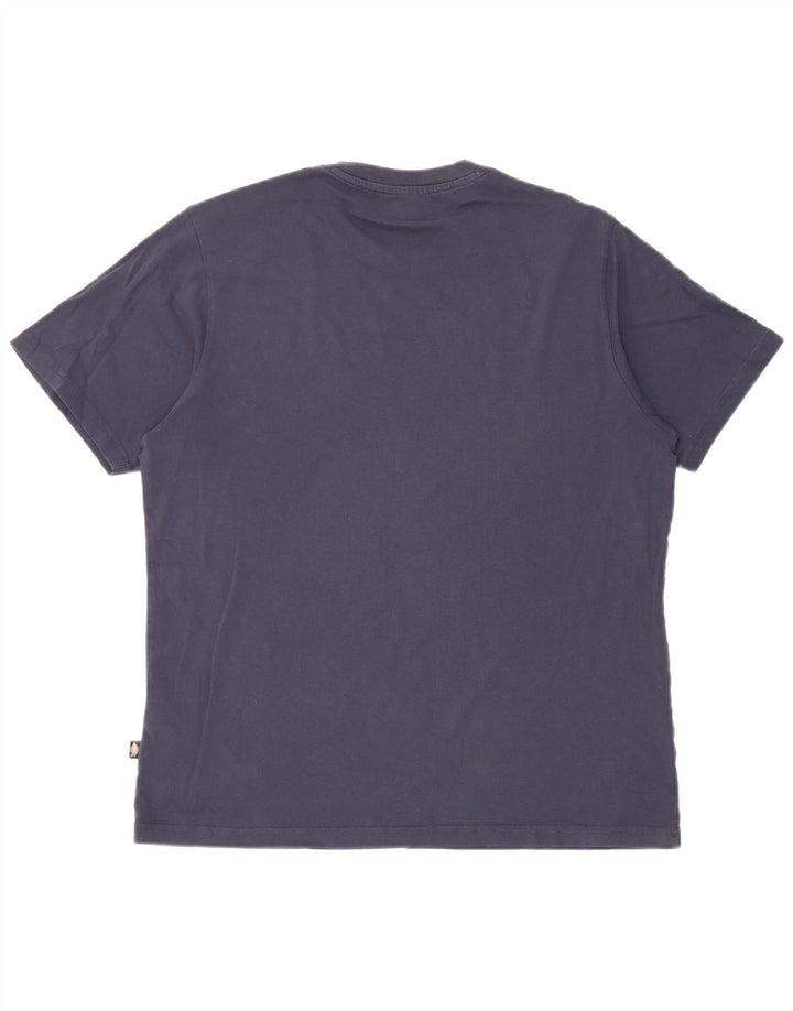 Tricou pentru bărbați Dickies Top mediu din bumbac bleumarin