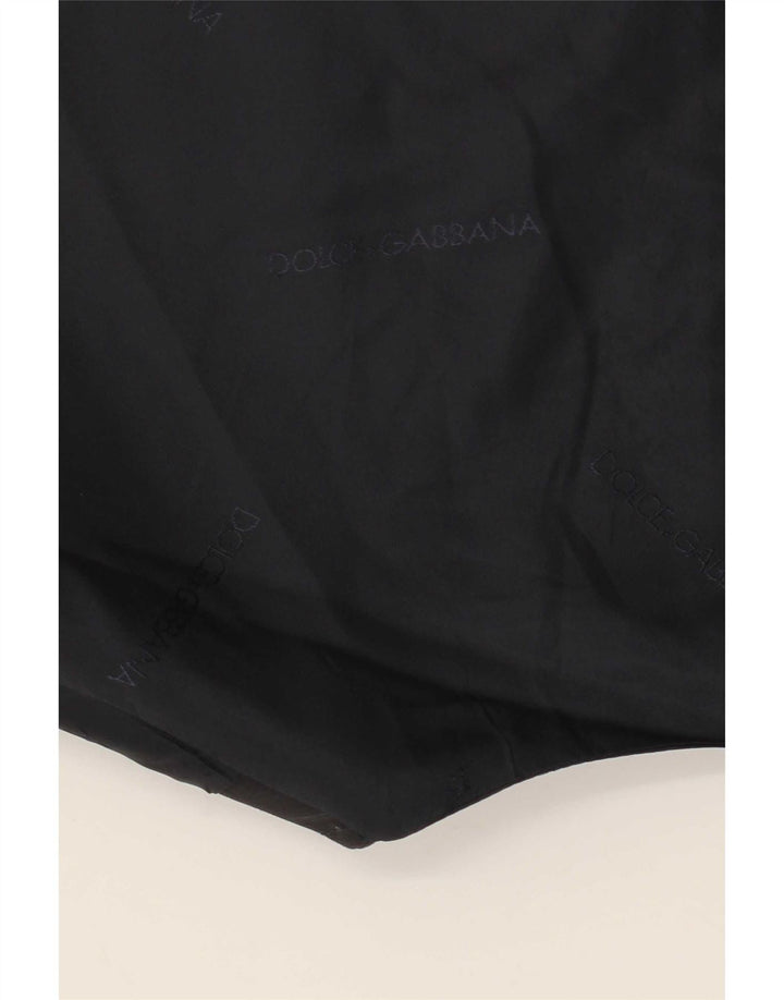 Vestă pentru bărbați Dolce & Gabbana IT 52 Lână mare cu dungi bleumarin