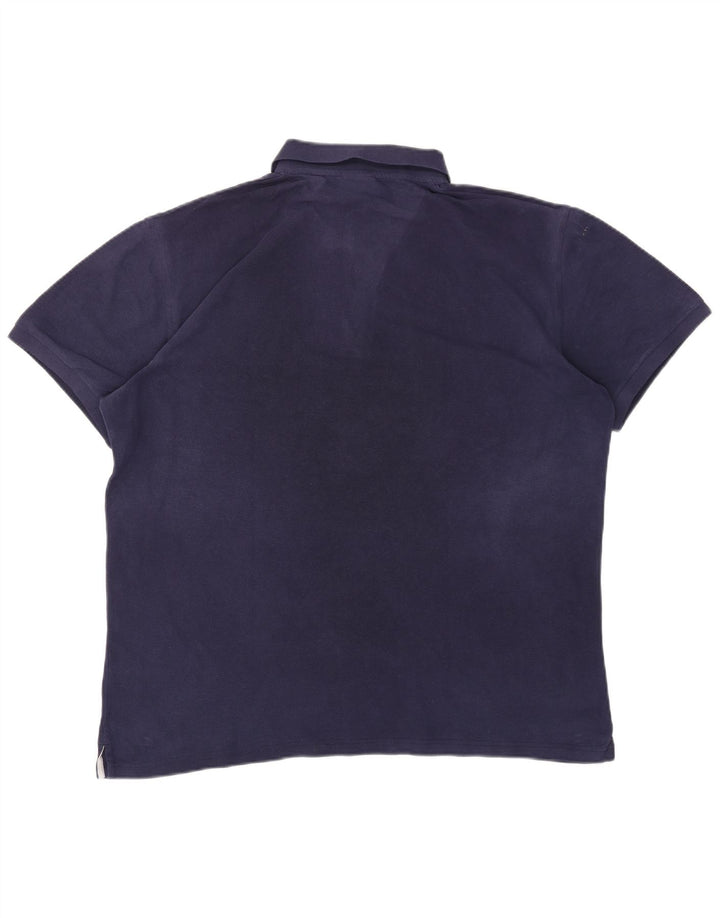 Tricou polo pentru bărbați GANT 3XL bleumarin